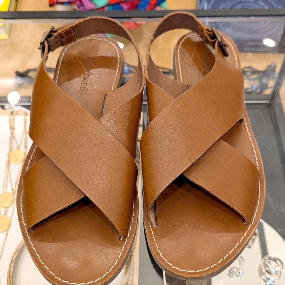 Madewell Brown Leather Sandals